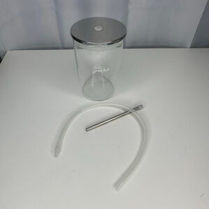 New Jura Glass Milk Container for Jura Espresso Machines Frothing System